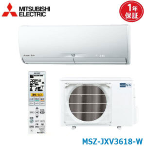 エアコン 12畳 MSZ-JXV3618-W 三菱電機 霧ヶ峰 ウェーブホワイト  2018年モデル (取り寄せ品) (/MSZ-JXV3618-W/)