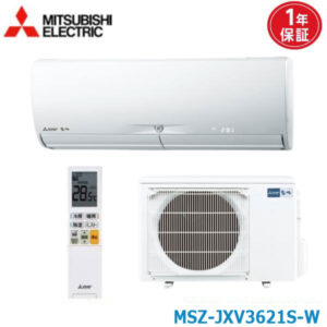 エアコン 12畳 MSZ-JXV3621S-W 三菱電機 霧ヶ峰 ピュアホワイト  2021年モデル (取り寄せ品) (/MSZ-JXV3621S-W/)