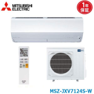 エアコン 23畳 MSZ-JXV7124S-W 三菱電機 霧ヶ峰 ピュアホワイト  2024年モデル (取り寄せ品) (/MSZ-JXV7124S-W/)