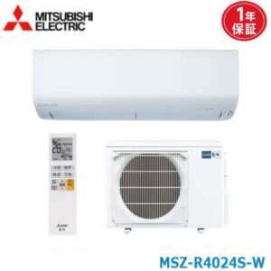 エアコン 14畳 MSZ-R4024S-W 三菱電機 霧ヶ峰 ピュアホワイト  2024年モデル (取り寄せ品) (/MSZ-R4024S-W/)