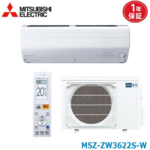 エアコン 12畳 MSZ-ZW3622S-W 三菱電機 霧ヶ峰 ピュアホワイト  2022年モデル (取り寄せ品) (/MSZ-ZW3622S-W/)