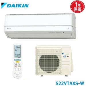 エアコン 6畳用 S22VTAXS-W ダイキン 2018年モデル (取り寄せ品) (/S22VTAXS-W/)