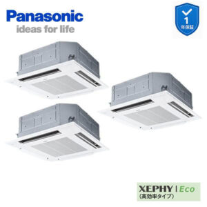 PA-P224U7HTC 業務用エアコン 4方向天井カセット形 0 同時トリプル 三相200V XEPHY Eco ワイヤード エコナビ付(メーカー直送)